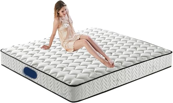 Twin Mattress 8 Inch Hybrid Bed Mattress Memory Foam & Pocket Spring,Motion Isolation Edge Support Pressure Relief Medium Firmness Certified Safe Foams,120X200X20cm