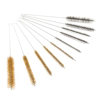 Titan 41211 10 Pc. Wire Tube Brush Set