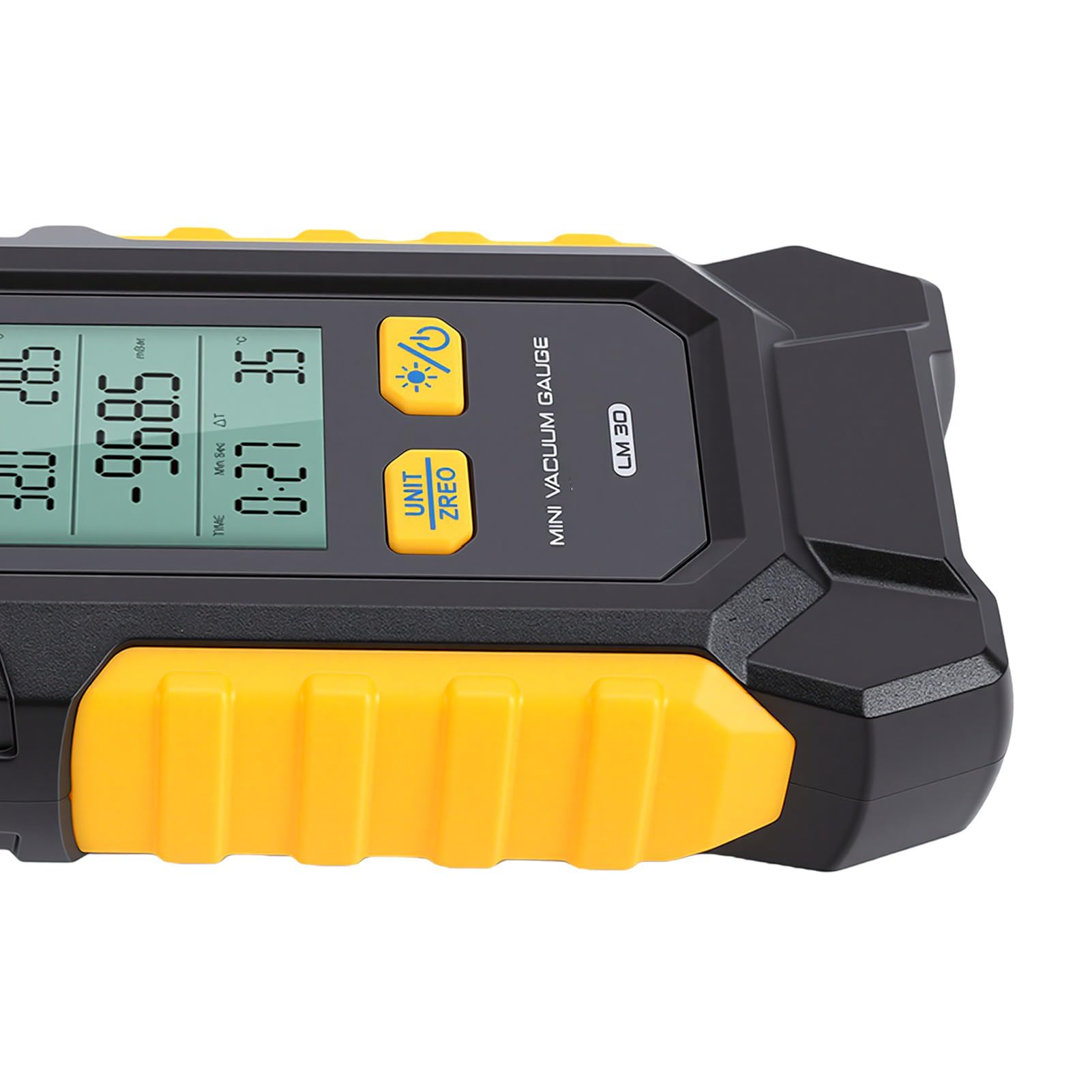 Vacuómetro Digital con Calibración Automática, Precisión de ±0,1%, 6 Unidades para Detección de Fugas en HVAC y Evacuación Inteligente