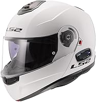 Vista 3 de LS2 Cascos Strobe II - Casco modular Bluetooth para motocicleta con protector solar