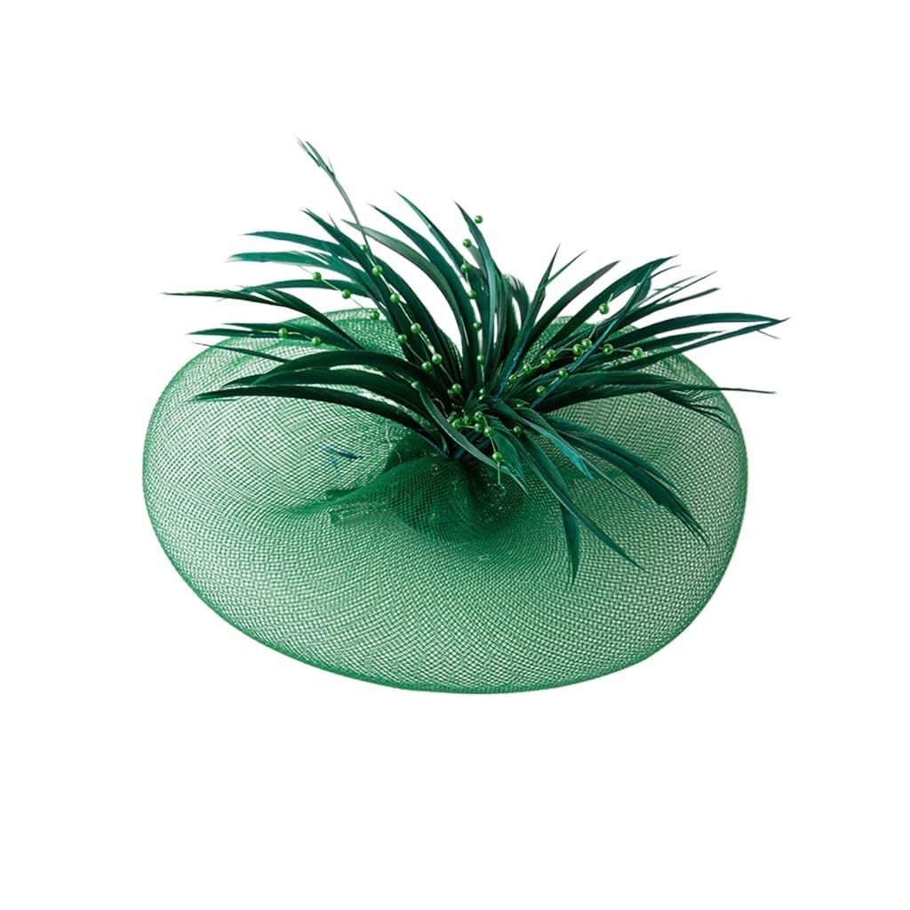 Pince cheveux mariage anti-glisse fleur plume pour chignon et cheveux fins