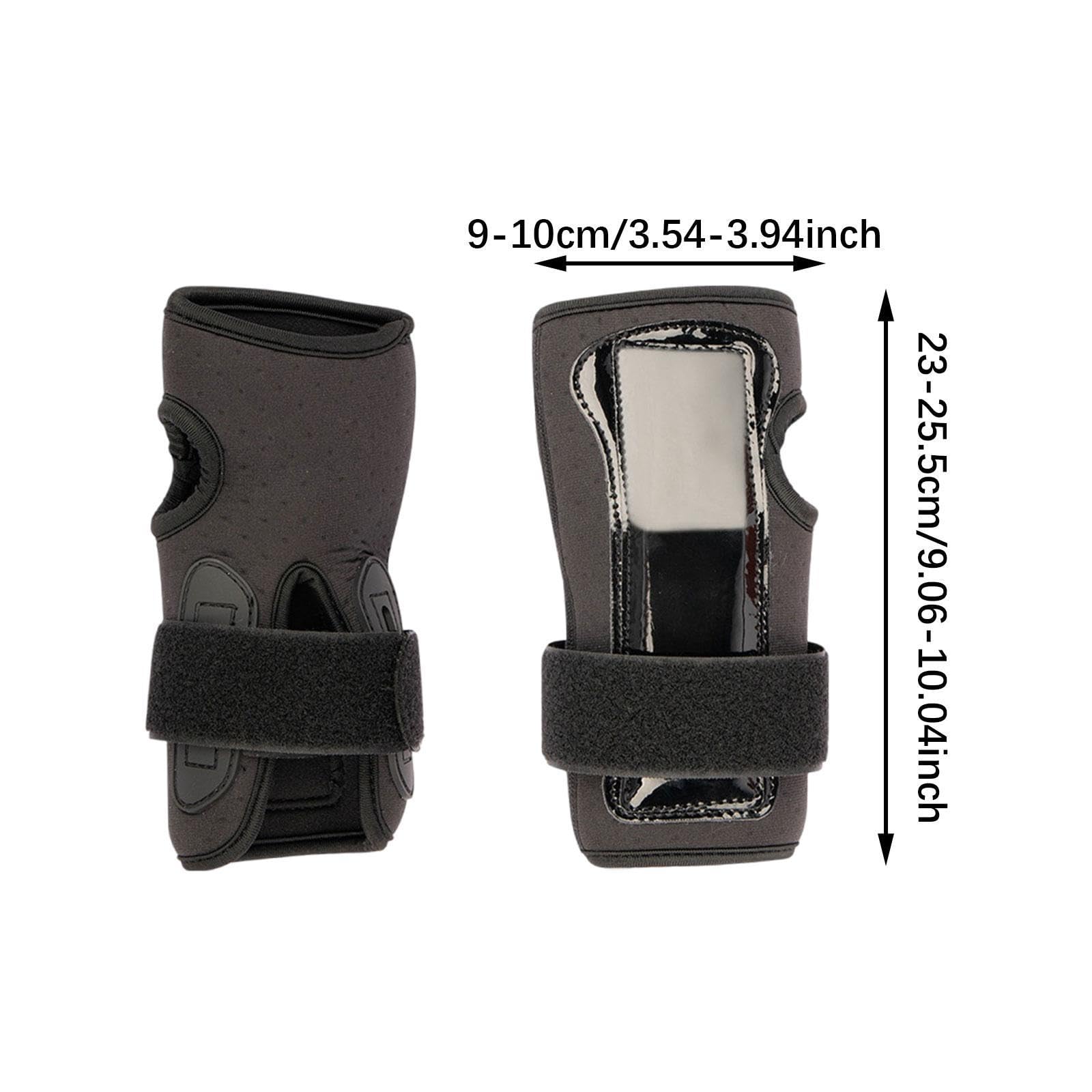 Protezioni per I Polsi per Snowboard con Stecche, Comodo Supporto per Il Polso in Neoprene con Assorbimento degli Urti per Adulti, per attività all