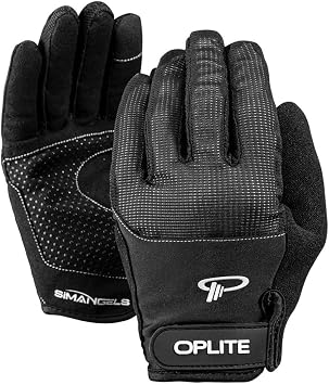 OPLITE Simracing Gloves Gants de Protection Karting Simulation Course Gaming Noir Waist M 22.3 x 10.5 cm