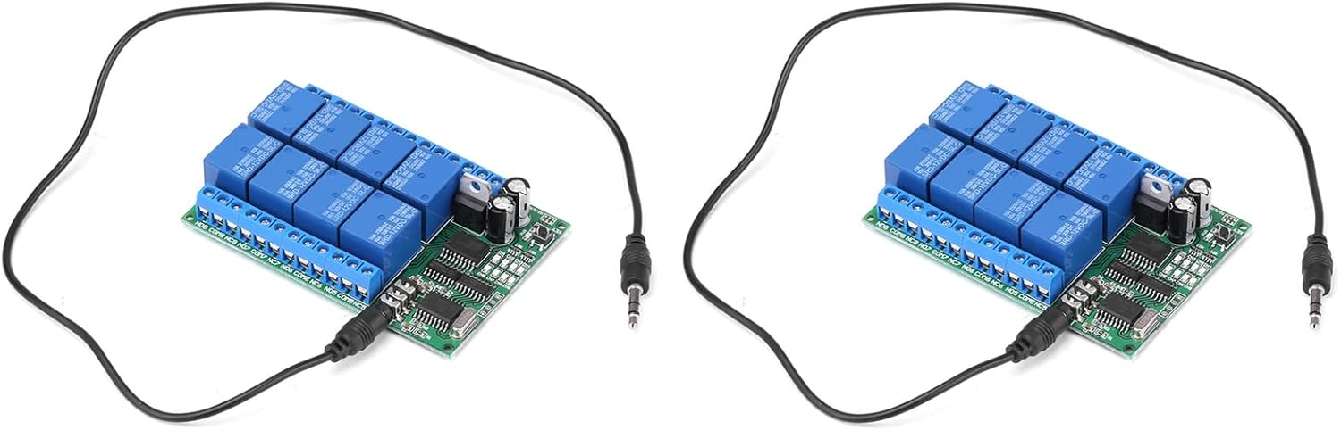 DTMF 8CH Relay Phone Voice Decoder Remote Controller Switch Module for Home Automation