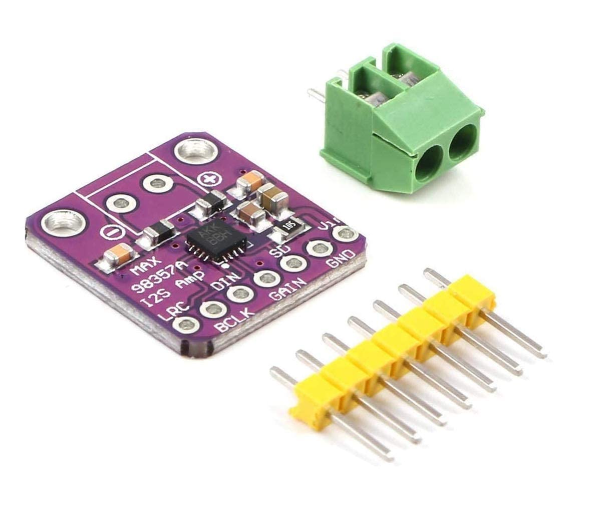 xcluma MAX98357 I2S DAC 3W Class D Mini Stereo Amplifier Module 3.3V-5V (B0B886XCC2) Amazon Price History, Amazon Price Tracker