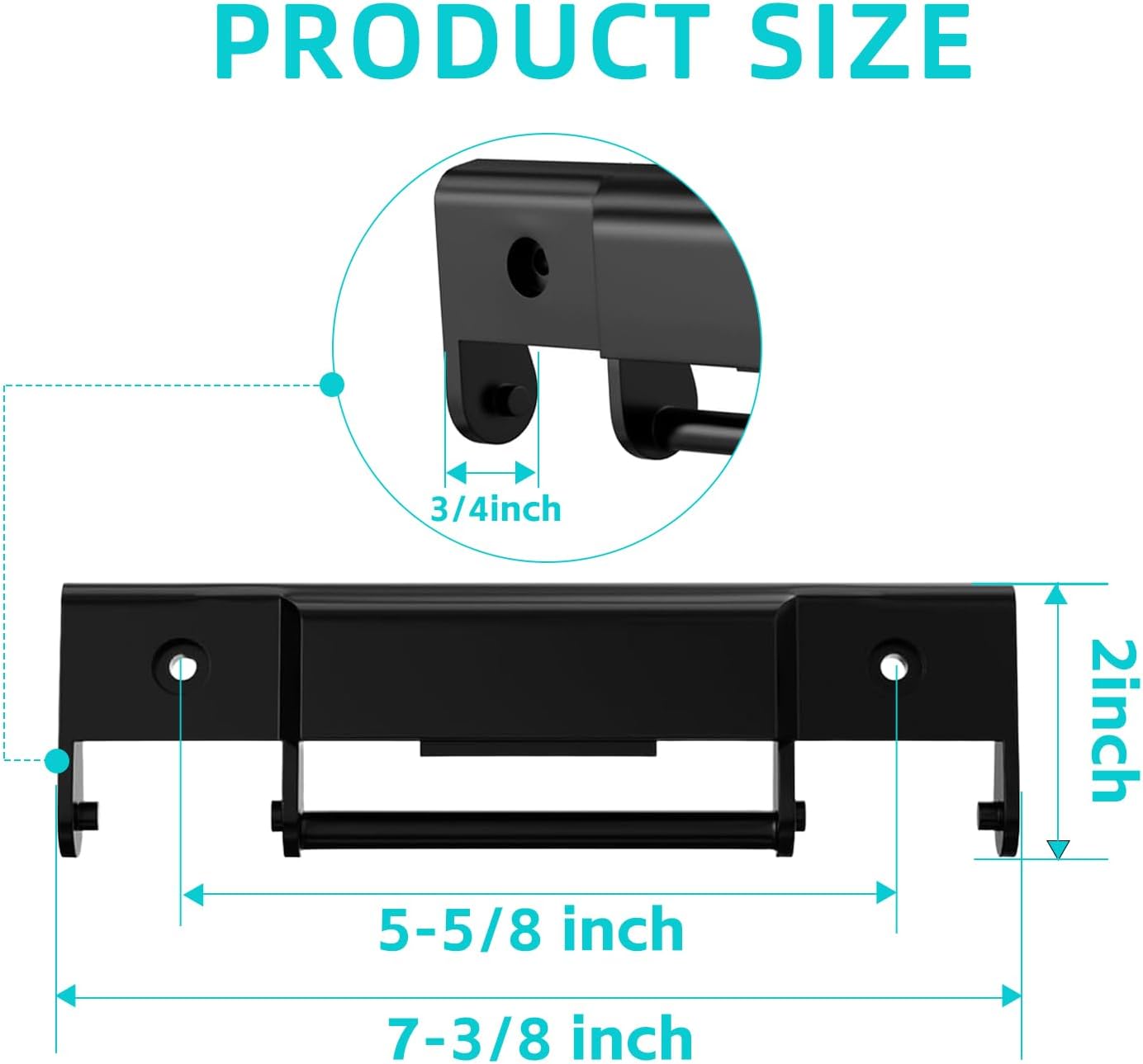 2PCS Heavy-Duty Snap-On Hinges & Screws Kit for Igloo Trailmate Journey 70 Qt Cooler - OEM Replacement Hinges & Accessories
