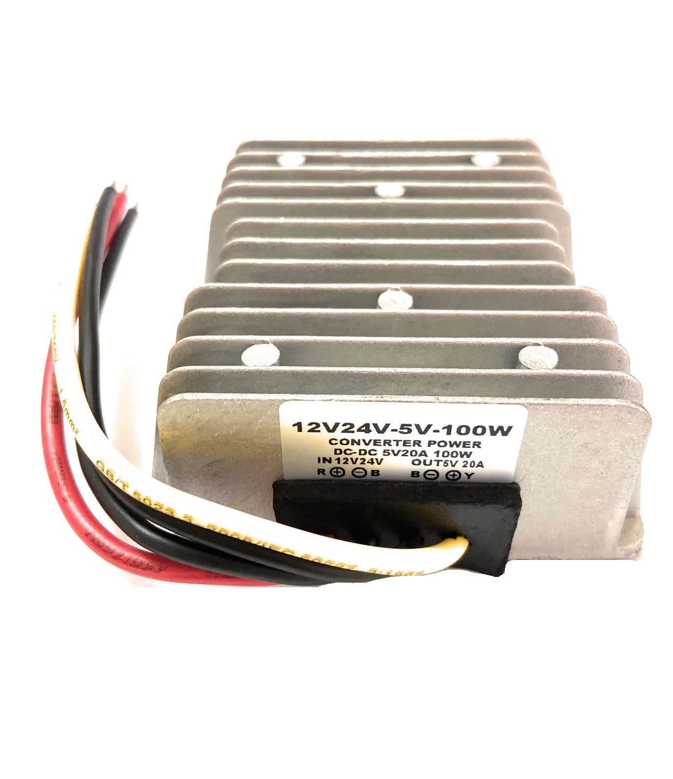 DC Voltage Regulator Buck Converter Step-Down Waterproof Module Transformer (DC DC 12v-24v To 5v 20A 100W) (B0BB7TNNR9) Amazon Price History, Amazon Price Tracker