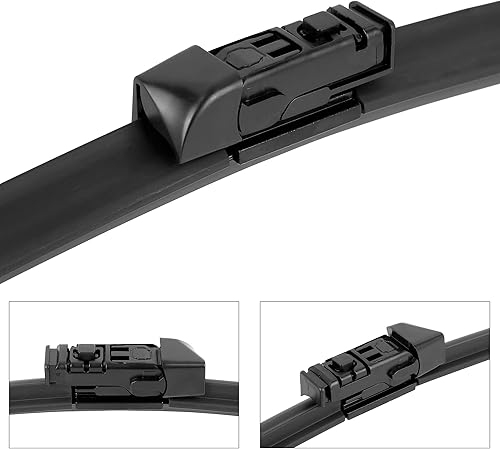 Miniatura 4 de X AUTOHAUX Limpiaparabrisas de 28 pulgadas y 16 pulgadas para Toyota Prius Prime 17-18