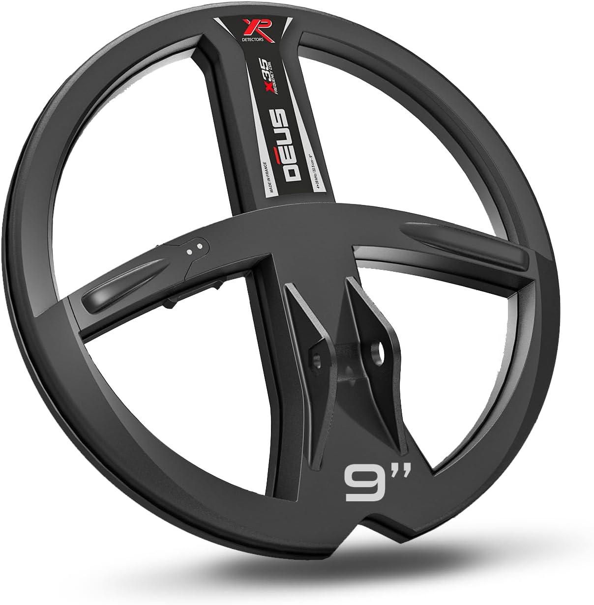 XP METAL DETECTORS X35 9" Search Coil, 35 Frequencies, Wireless, Waterproof and Compatible with The Deus and ORX Metal detectors, Delivered with Coil Cover & Lower Stem (D01X35)