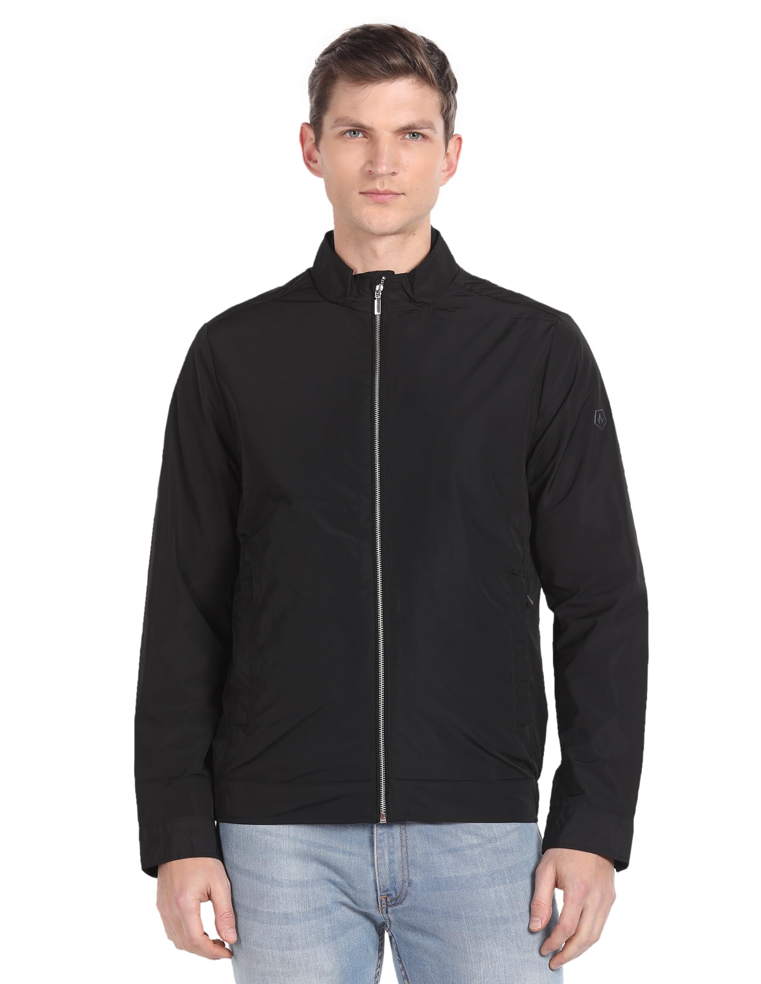 arrow Men's Polyester Crop A-Line Coat-picture-11