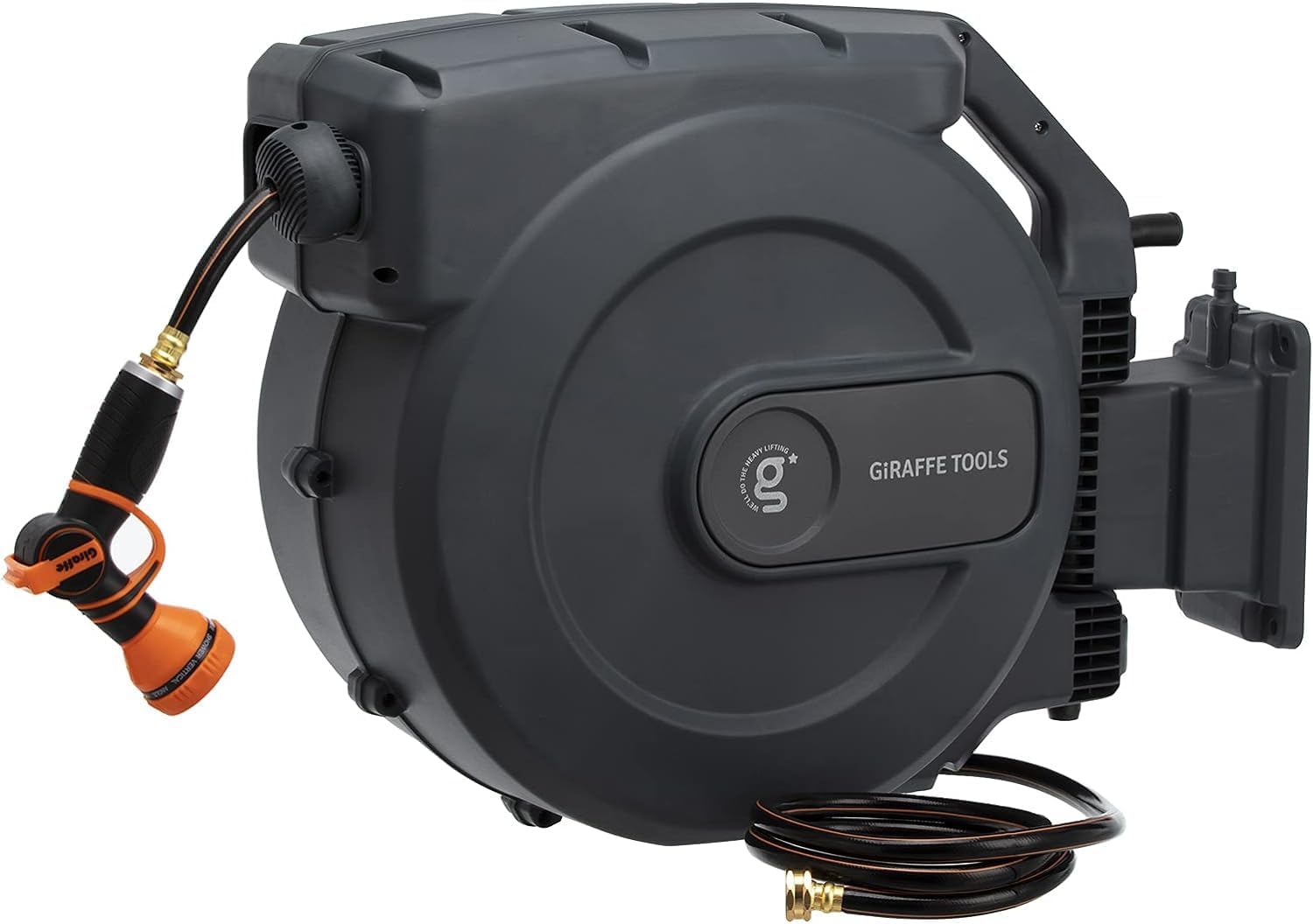 Photo 1 of Giraffe Tools Garden Retractable Hose Reel - 1/2" 130FT
