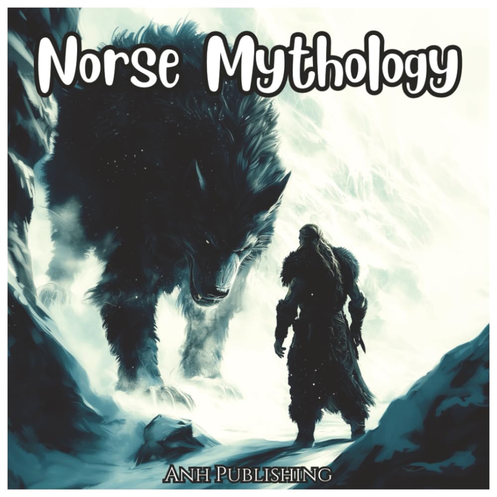 Norse Mythology: Adventure Coloring Book For All Ages: Explore Legendary Gods, Beasts, and Battles from Viking Sagas Through Bold, Imaginative Line Art (Ancient Mythology Series)