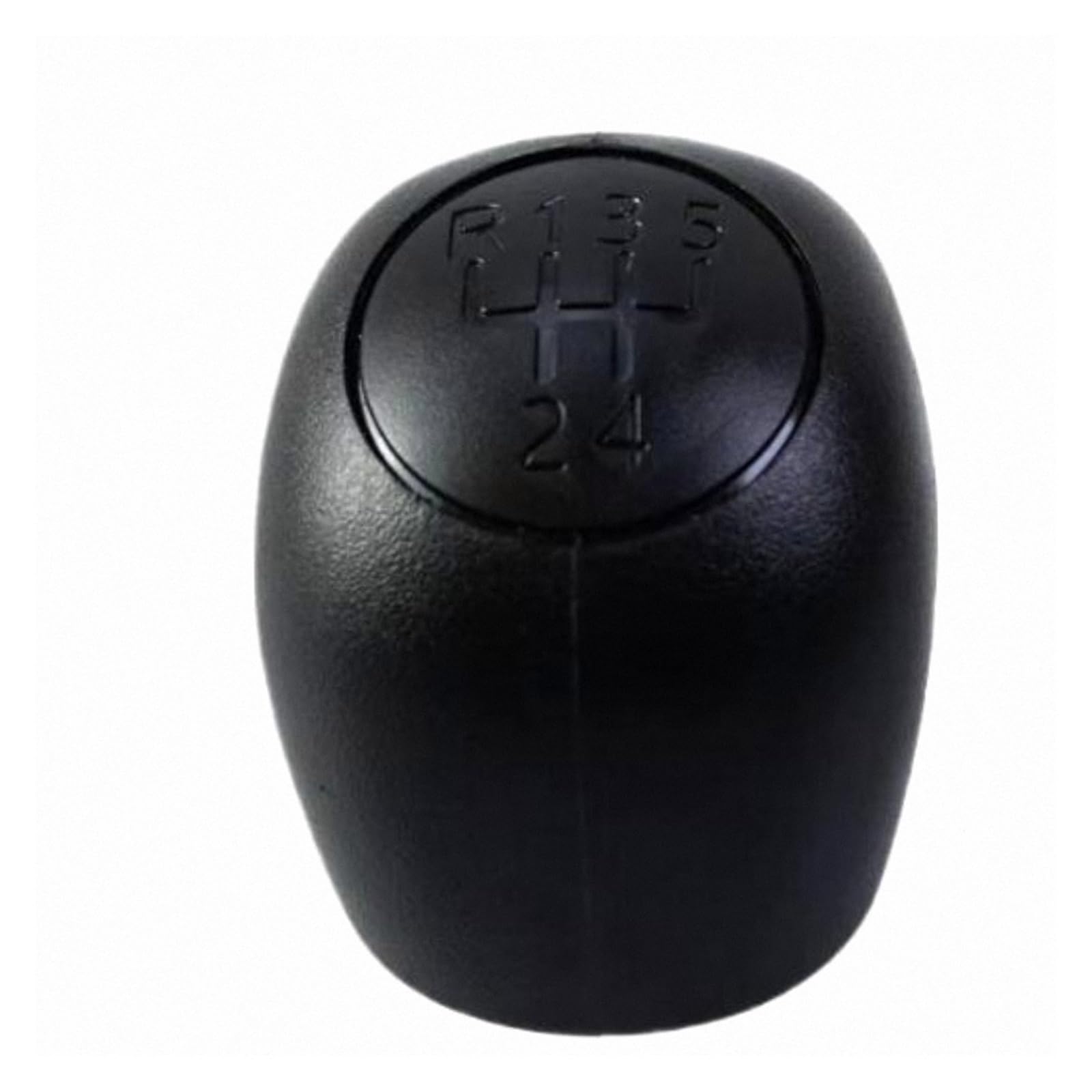 Htvtkrfgrl Black 5 Speed Knob Only Shift Lever Knob Manual 5-Speed / 6-Speed For Fiat Ducato 1994-2006 Abs Plastic/Pu Leather Black Stylish Gear 1Pc Gear Shift