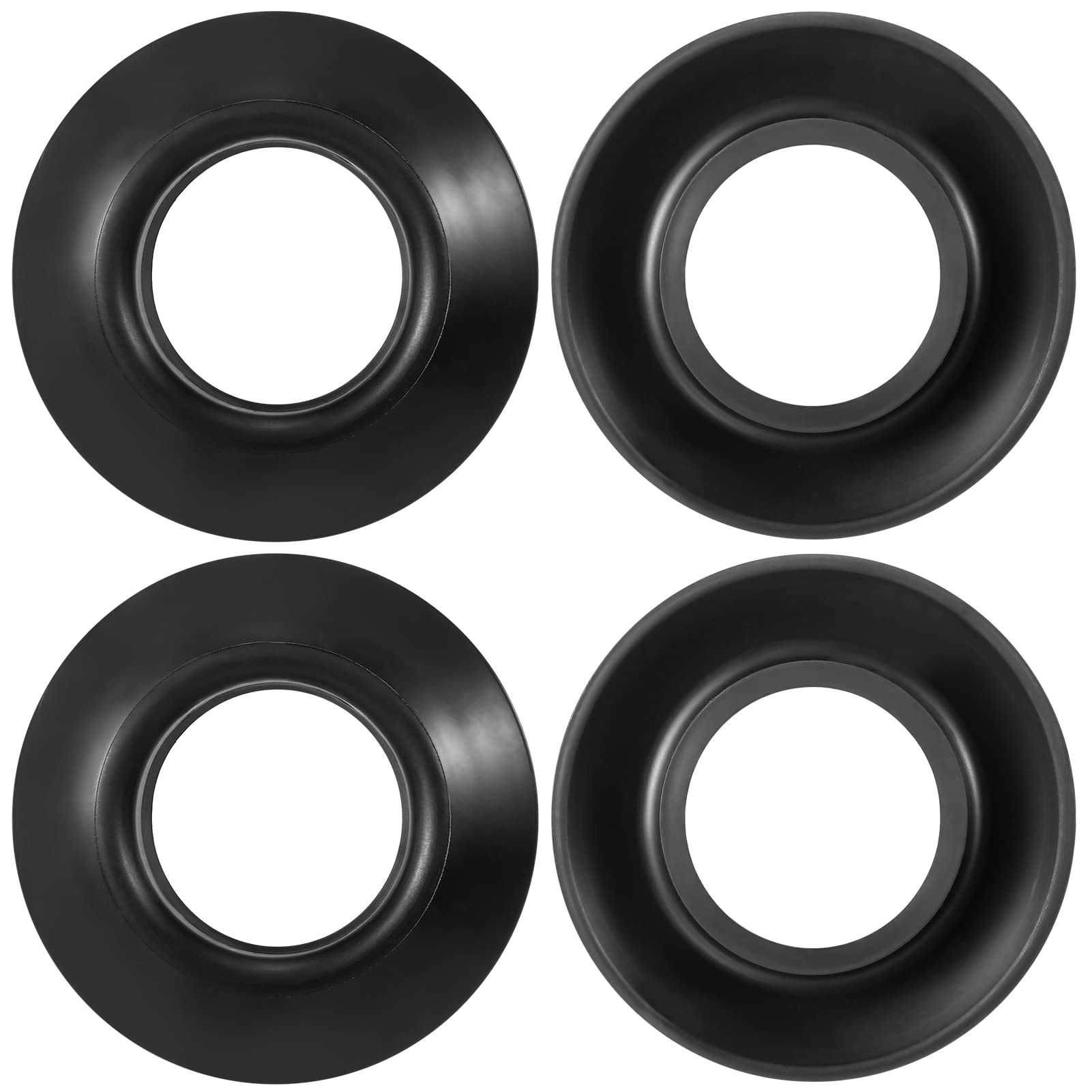 Anelli di gocciolamento della pagaia del kayak 4Pcs, anelli di gocciolamento di gomma pratici durevoli anelli di remi della pagaia con il pacchetto 4 per canoa del kajak