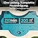 BRINBO Pleco Pro Poolroboter Akku Wand und Boden, Wasserlinienreinigung, 210 Min Laufzeit, Doppelfilter, 7 Reinigungsmodi, App Steuerung, Kabelloser Poolsauger bis 200 m², Grau