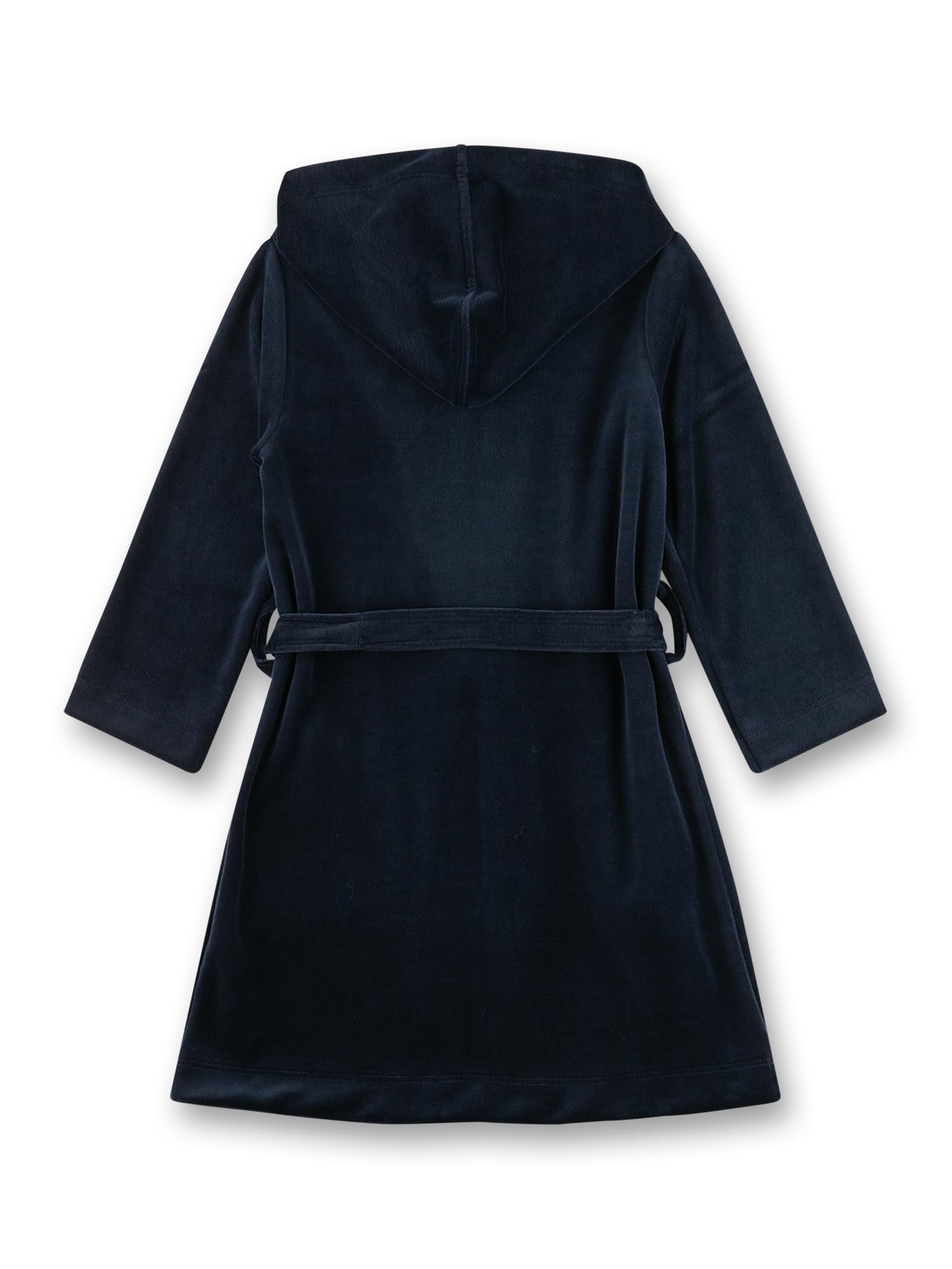 Sanetta Jungen-Bademantel blau Mammut | Hochwertiger und kuscheliger Bademantel aus Nicki für Jungen.