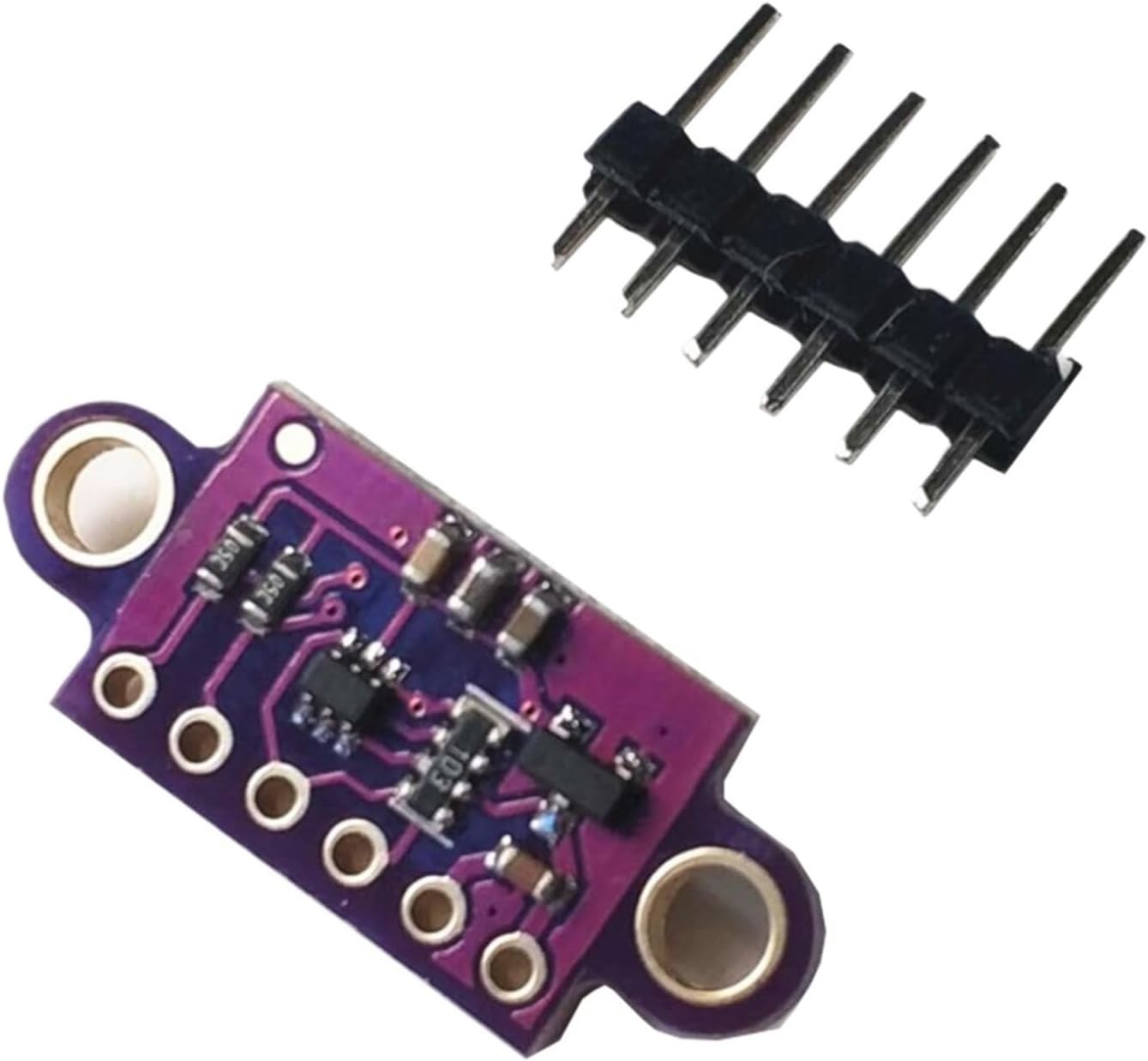 1pcs VL53L0X Time-of-Flight (ToF) Laser Ranging Sensor Breakout 940nm GY-VL53L0XV2 Laser Distance Module I2C IIC(VL53L0X V2)