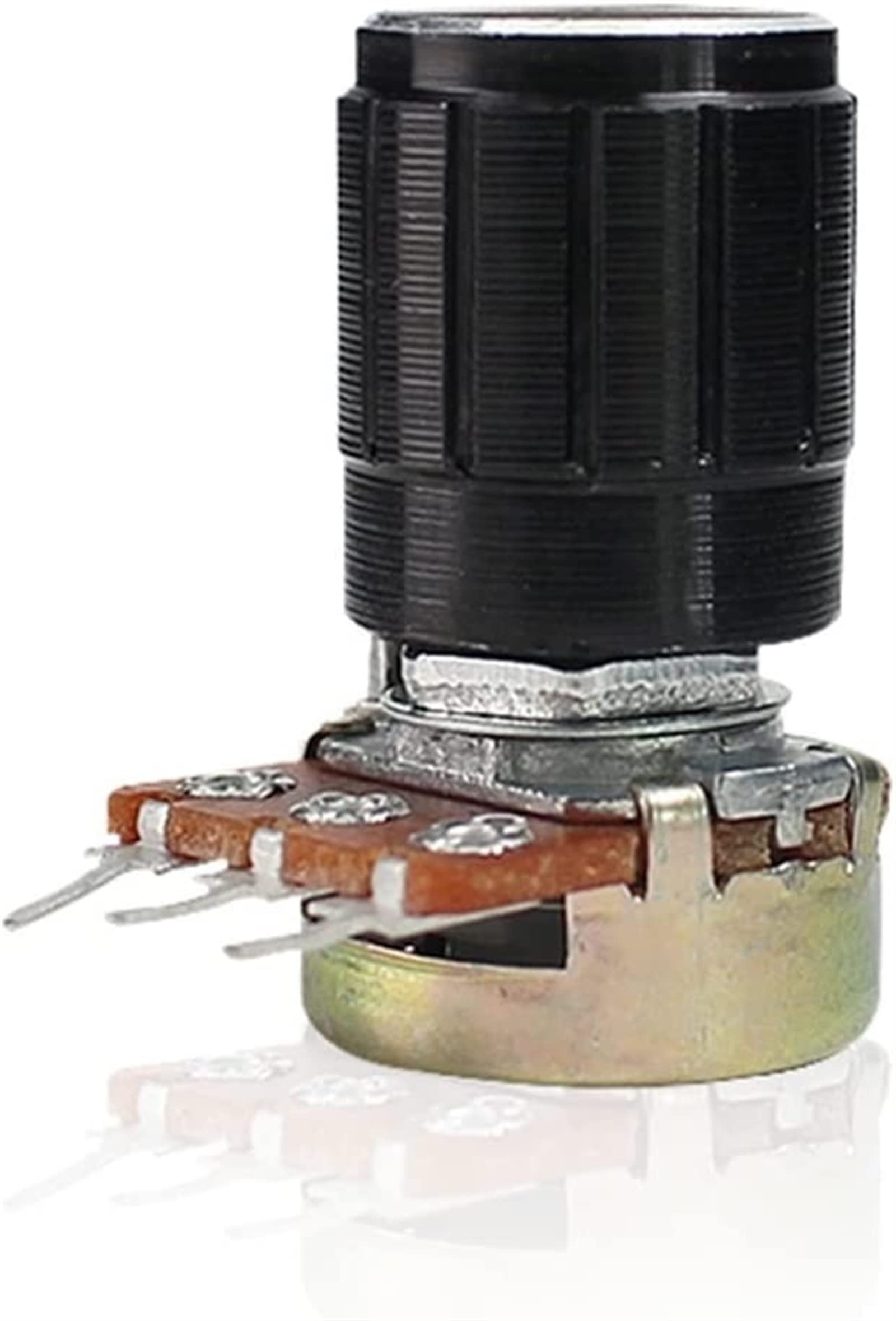 Piezas de recambio Codificador de interruptor 5 unids/lote potenciómetro de película de carbono WH148 15mm, con Kit de tapa de perillas de interruptor giratorio B1K 2K 5K 10K 20K 50K 100K 250K 500K 1M