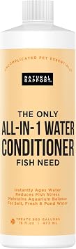 Natural Rapport Aquarium Water Conditioner, All-in-1 Dechlorinator, 16 oz