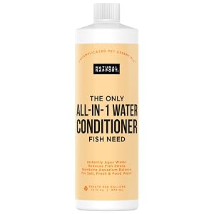 Aquarium Water Conditioner - Naturally Detoxifies and Removes Ammonia Nitrite Chlorine and Chloramine from Saltwater and Freshwater 16