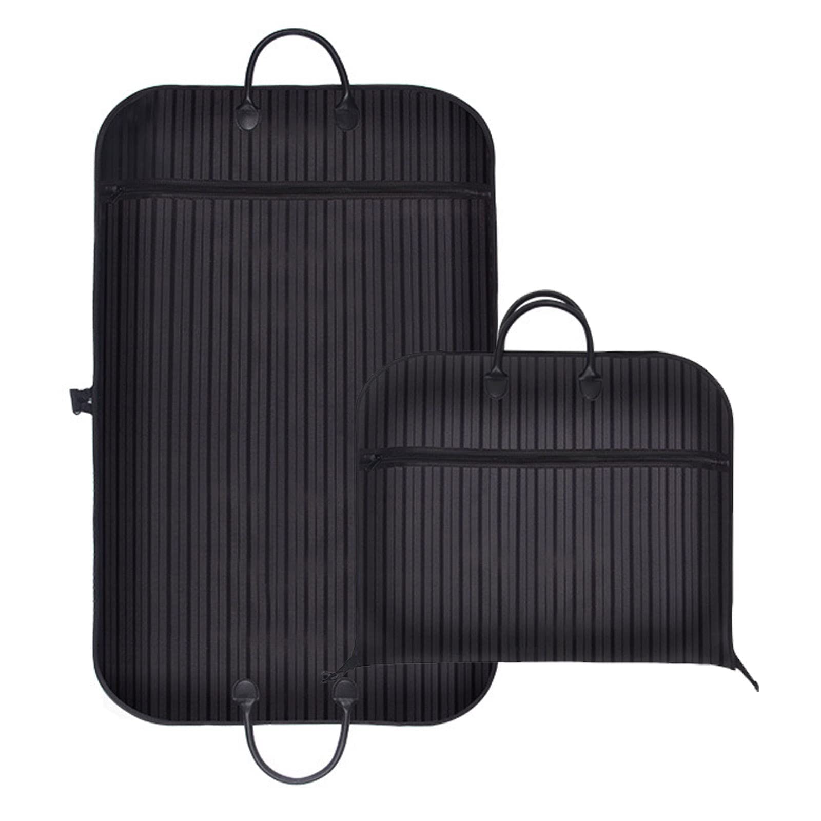 Garment Bags For Travel Business Hanging Clothes Storage Foldable Suit Dress Bag (40 INCH, Black)