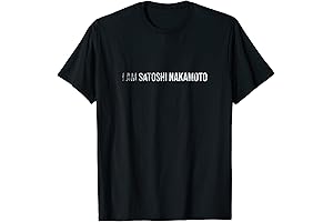 I am Satoshi Nakamoto BTC Crypto T-Shirt
