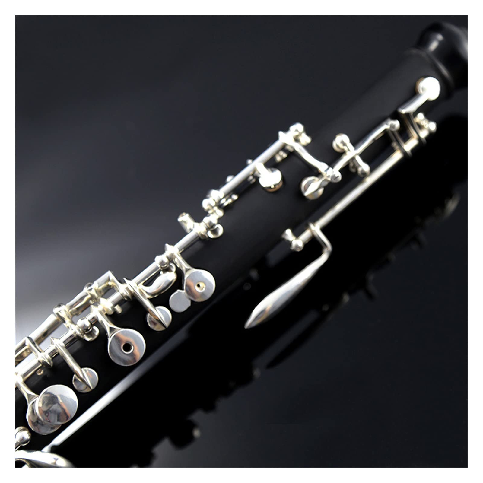 Strumento Oboe Il Pulsante Semi-Automatico Placcato Argento Oboe È Adatto per L'apprendimento dei Bambini Principiante di Oboe