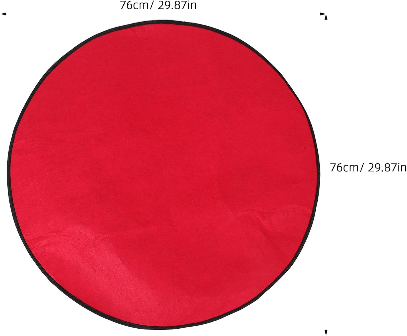 Ipetboom Christmas Tree Non-Slip Stand Mat | 29 Inch Reversible Green and Red Pad for Winter Xmas Holiday Under Tree to Protect Floor | Round Felt Floor Protector