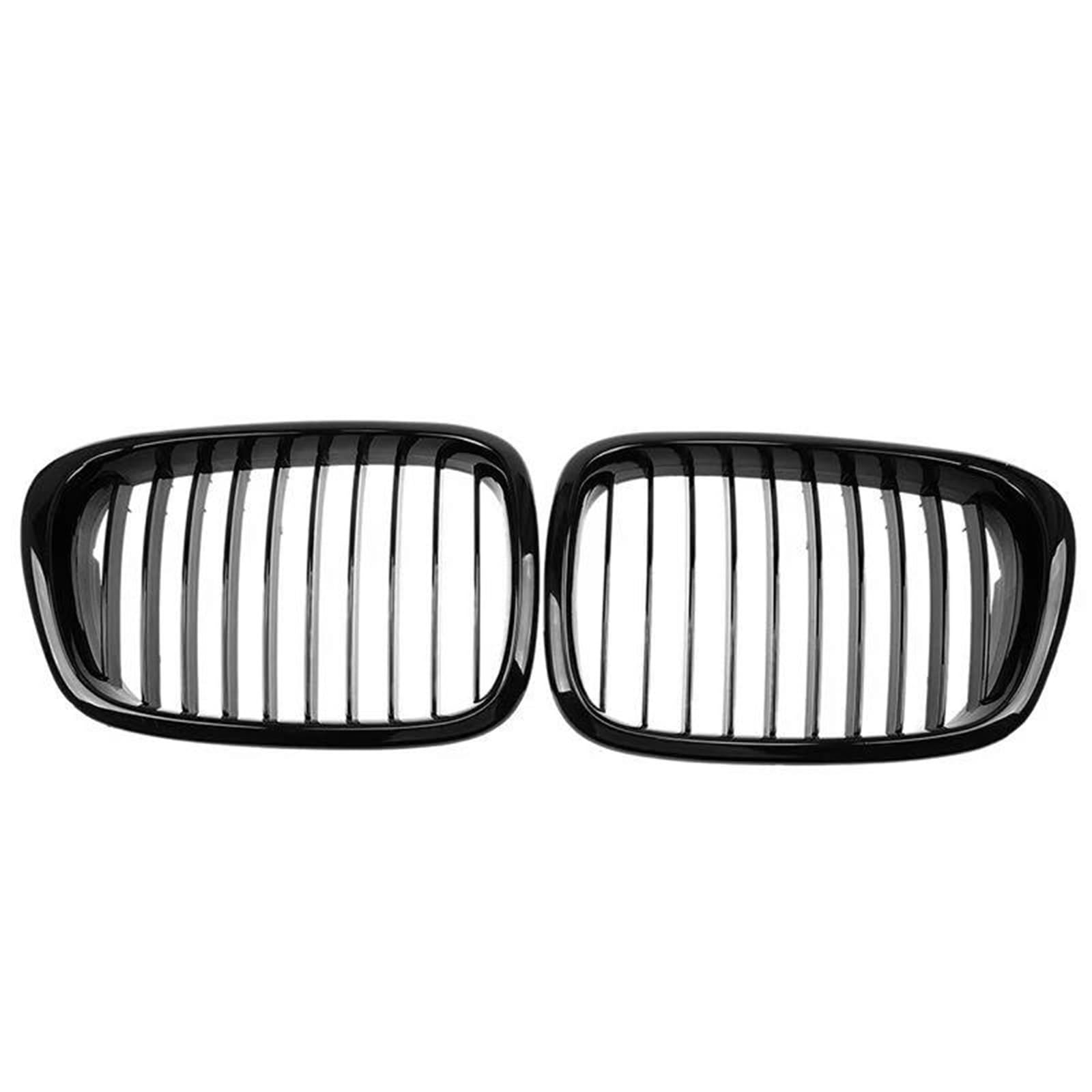 Calandre avant BMW Série 5 E39 finition noir brillant premium - 8