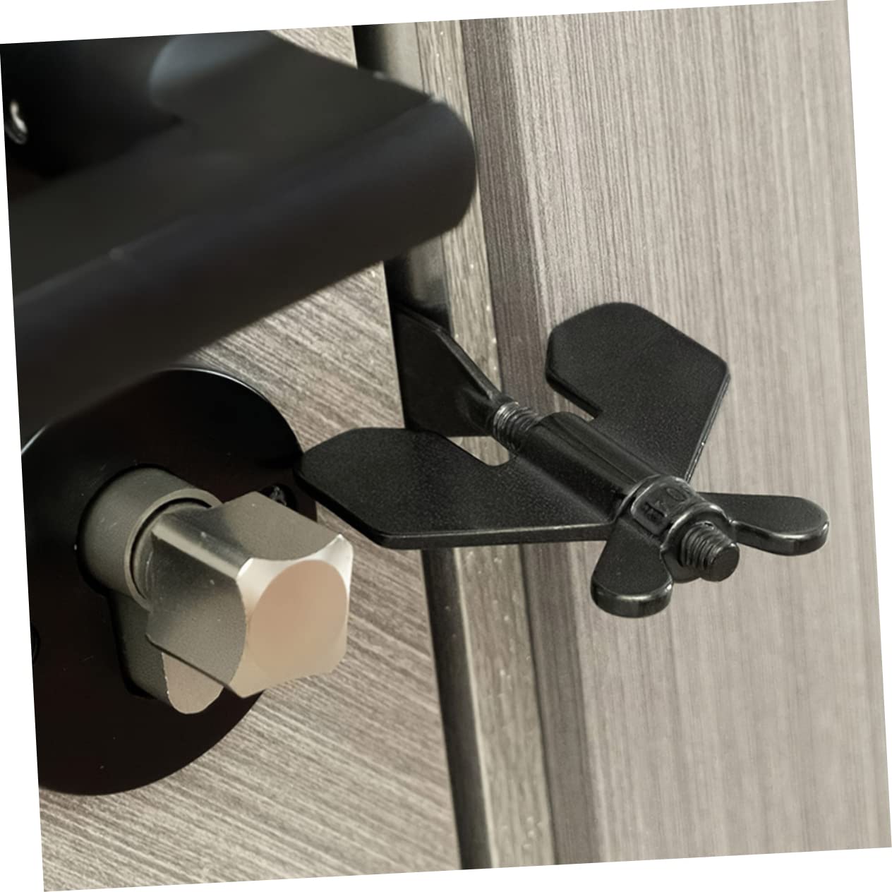 Artibetter 3pièces Verrou De Porte Portable Inoxydable Bloqueur De Sécurité Pratique Pour Maison Et Voyage Résistant Et Léger Pour Portes Intérieures Et Hôtels