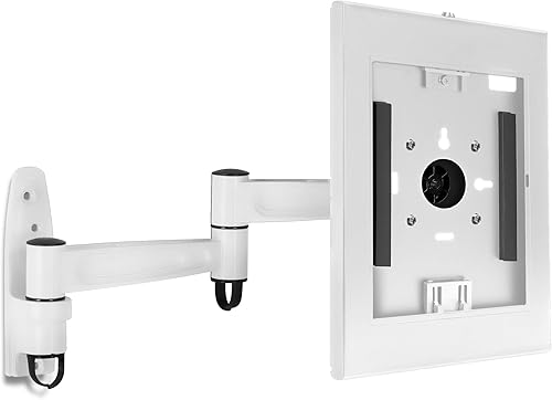 Miniatura 3 de Mount-It! Soporte de pared antirrobo para tablet compatible con iPad 10, 9, 8, iPad Pro 10.5, iPad Air 10.5, quiosco de bloqueo para iPad, quiosco