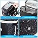 WOTOW Bike Handlebar Insulated Bag, Bike Front Phone Bag Cooler Storage Pouch With TPU Touch Screen Insulation Bicycle Frame Bag Strap On Cycling Accessories for Outdoor Hiking Travel Assistants