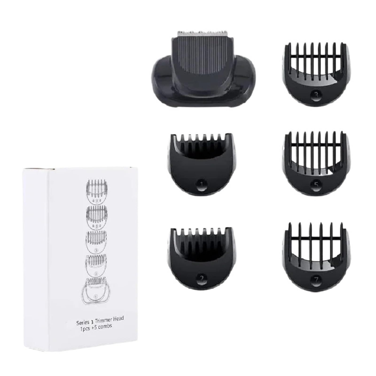 Ersatz-Rasier-Bartschneider-Aufsatz BT32, kompatibel for Braun, 300S 301S 310S 320S 330S 340S 360S 380S 3000S 3010S 3020S 3030S 3040S