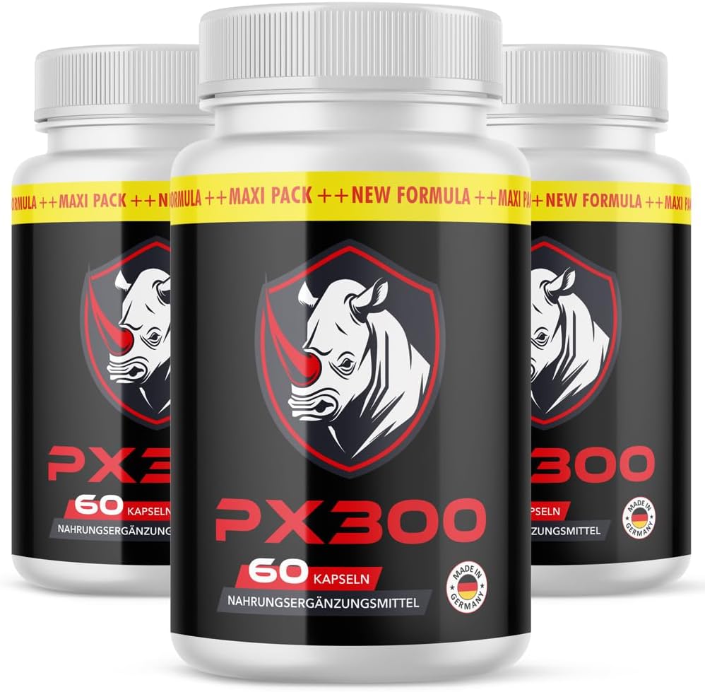 PX300 Strong Caps Support Daily Use 60 Capsules 3x
