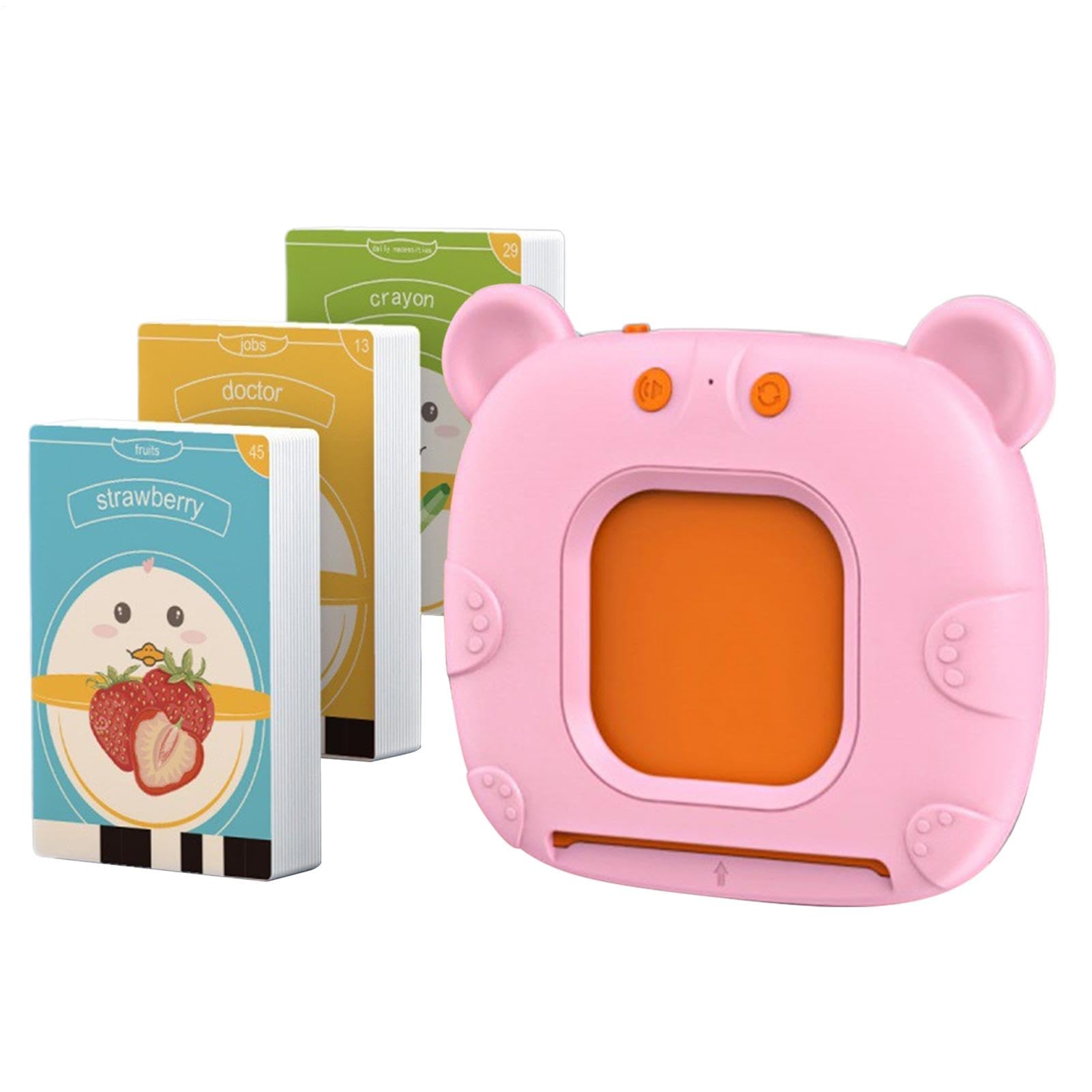 Tarjetas flash parlantes | Tarjetas didácticas para niños pequeños de 2 años, juguetes sensoriales | Tarjetas flash parlantes para juguetes interactivos para niños pequeños | Tarjetas Flash, juguetesC