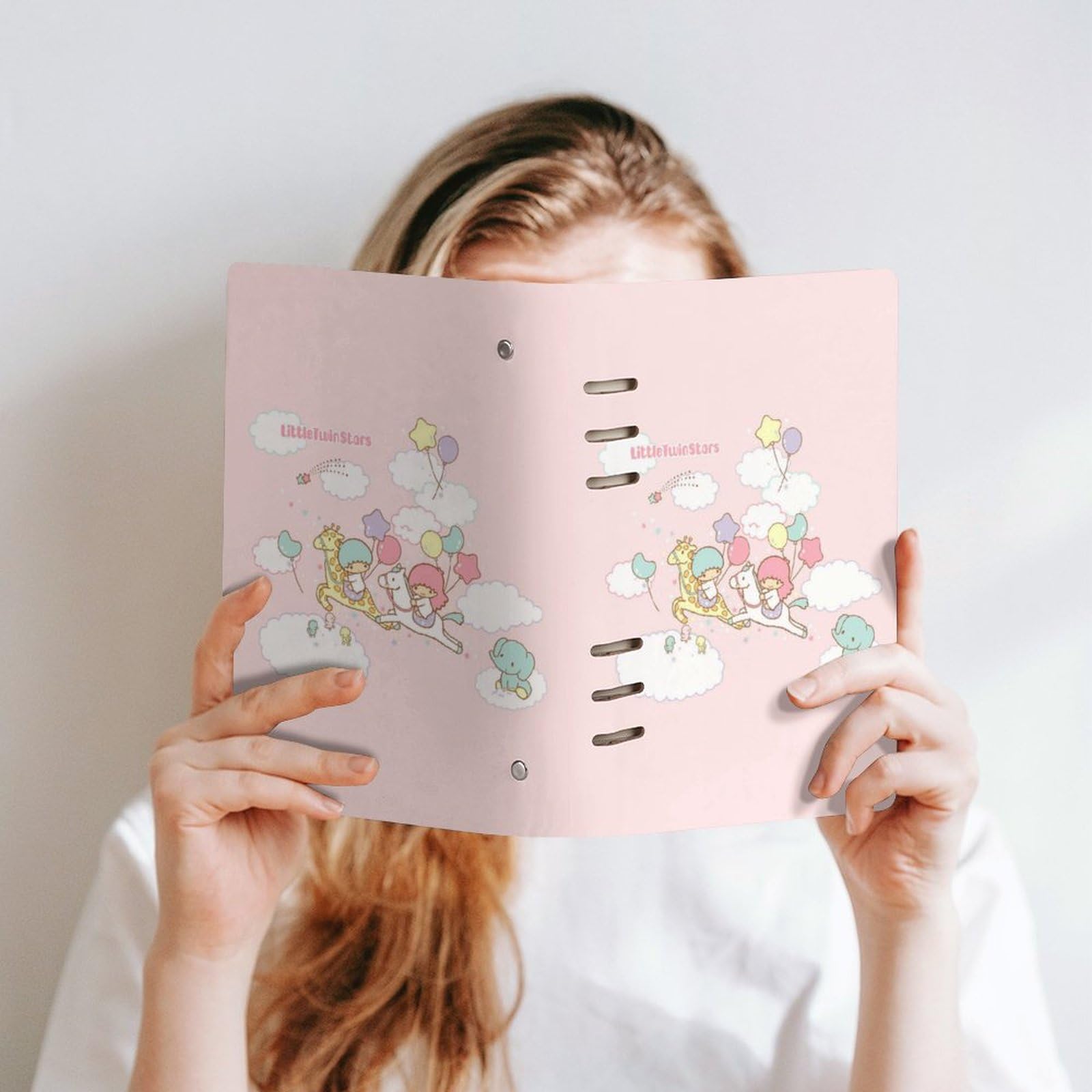 Amazon.co.jp: リトルツインスターズ キキララ システム手帳 PU ノート
