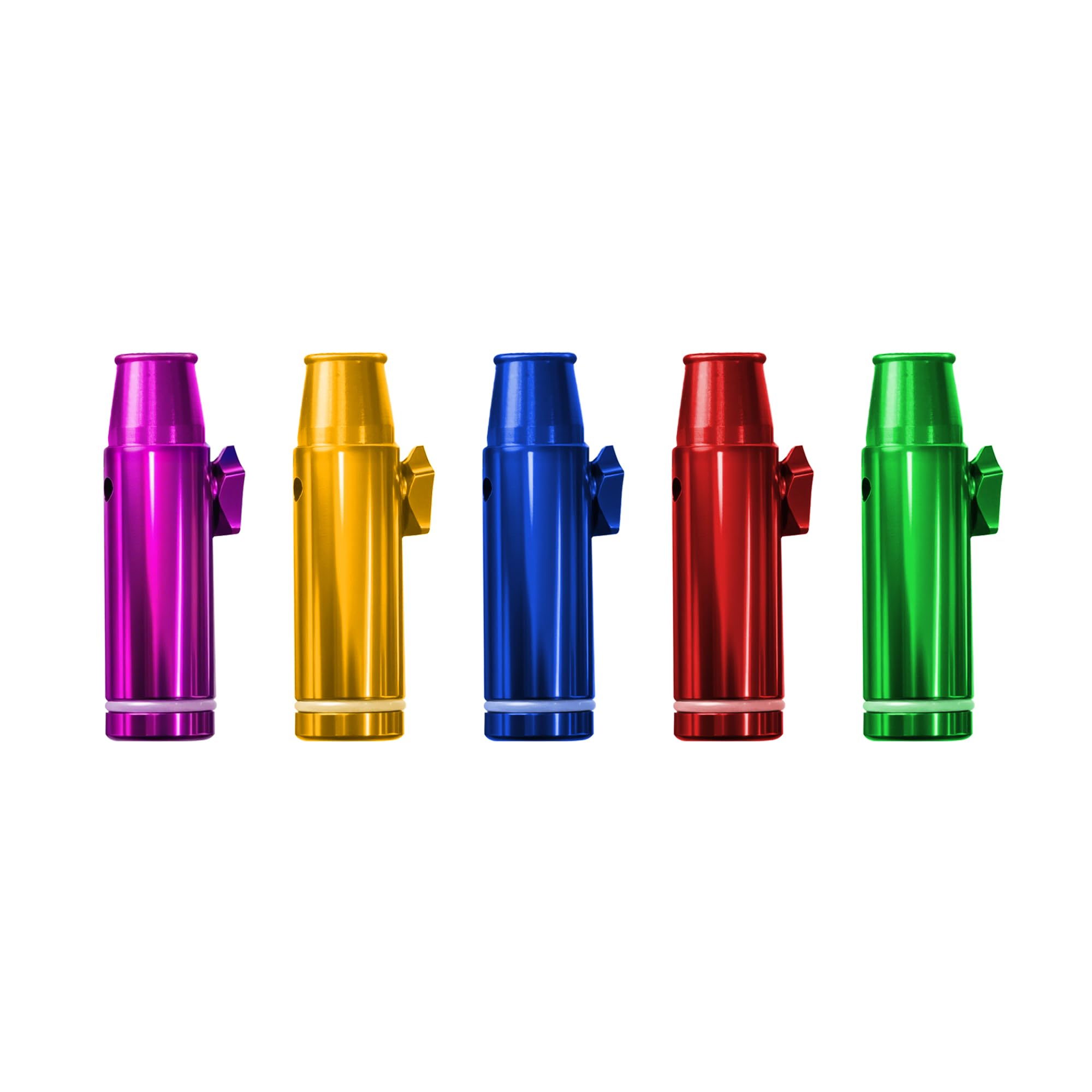5-Pack Metal Spice Containers Leakproof Camping Spice Kit for BBQ Grilling Hiking Backpacking Food-Grade Bottles Compact Travel Storage