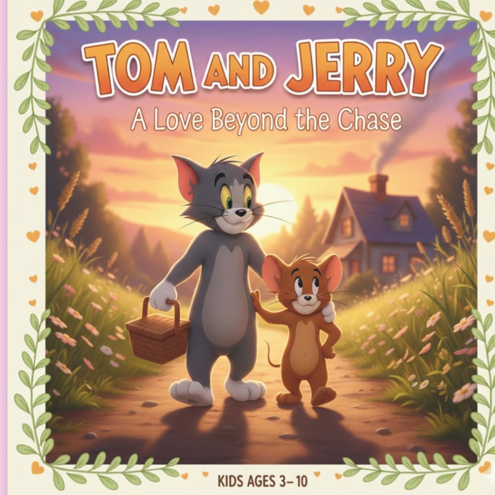 Tom and Jerry: A Love Beyond the Chase: A Heartwarming Story of Friendship for Kids Ages 3–10 (Tom and Jerry: A Very Mousie Christmas: Kids story book)