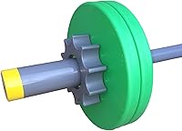 Vista 32 de WOD Toys Placas de parachoques de colores mini – Placas de parachoques adicionales para la barra Mini – Juguetes de fitness seguros y duraderos