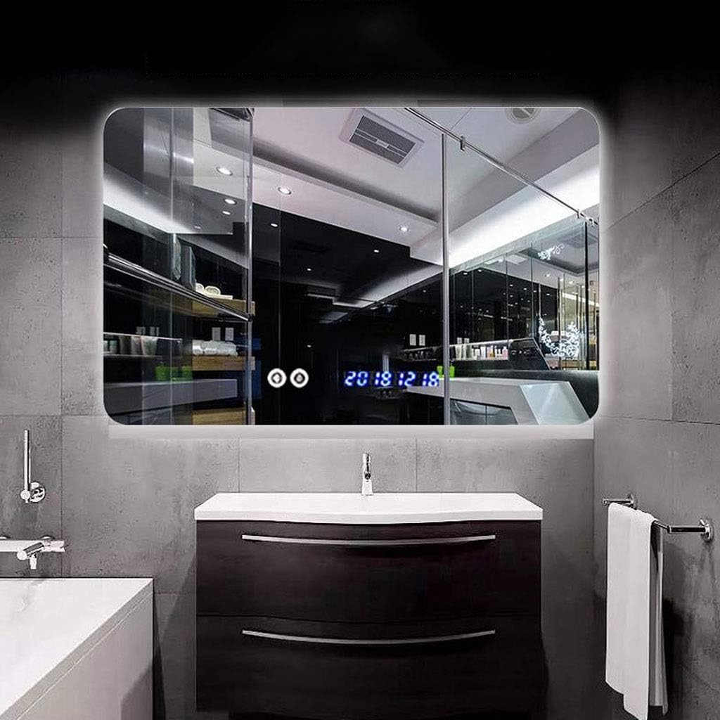 800 x 600 mm led bathroom mirror with light vanity mirror sensor demister touch control wall mirrors led mirror