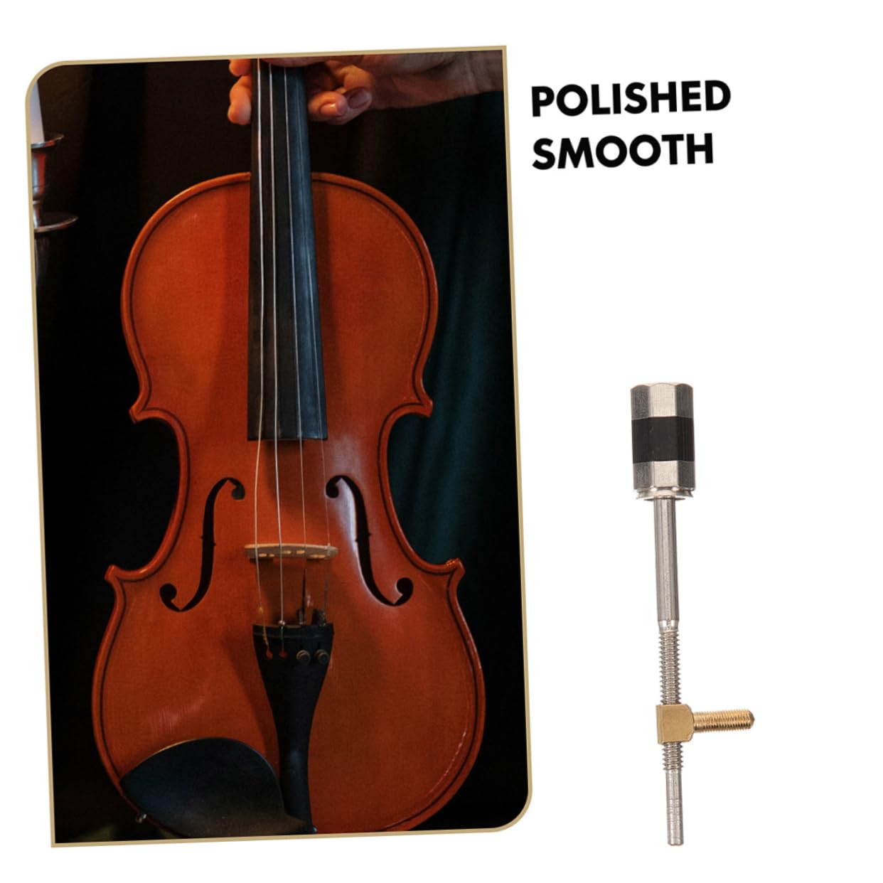 Amazon | BIUDECO バイオリンの弓ネジ 4/4 3/4サイズ対応 バイオリンの