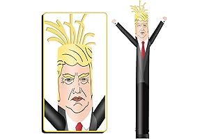 Trump Twister: 10FT Blow Up Trump Inflatable Tube Man