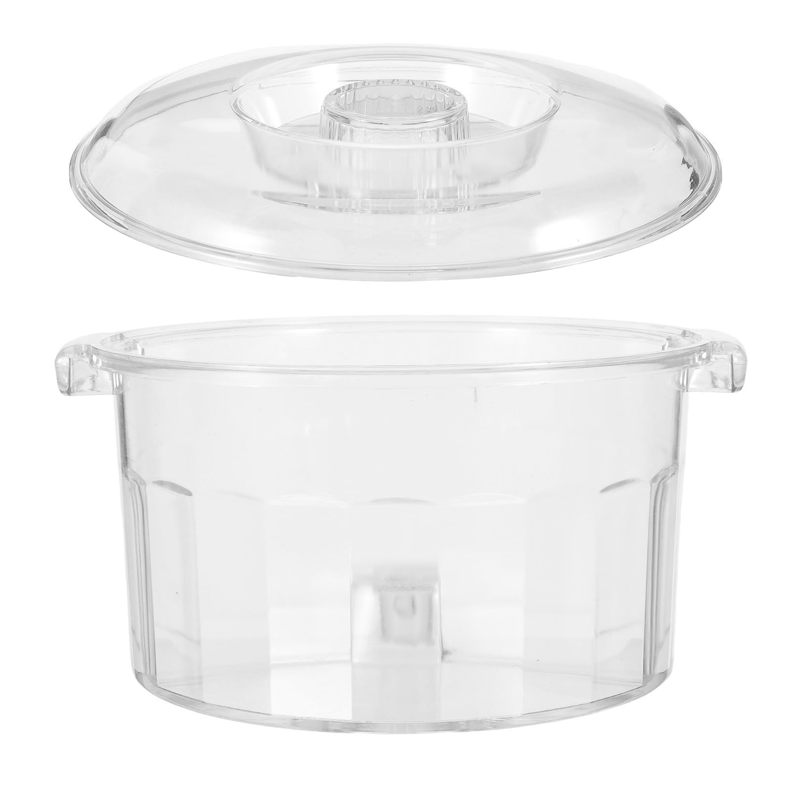 Ersatztrommel für Tumbler aus Acryl, Transparent, Rund