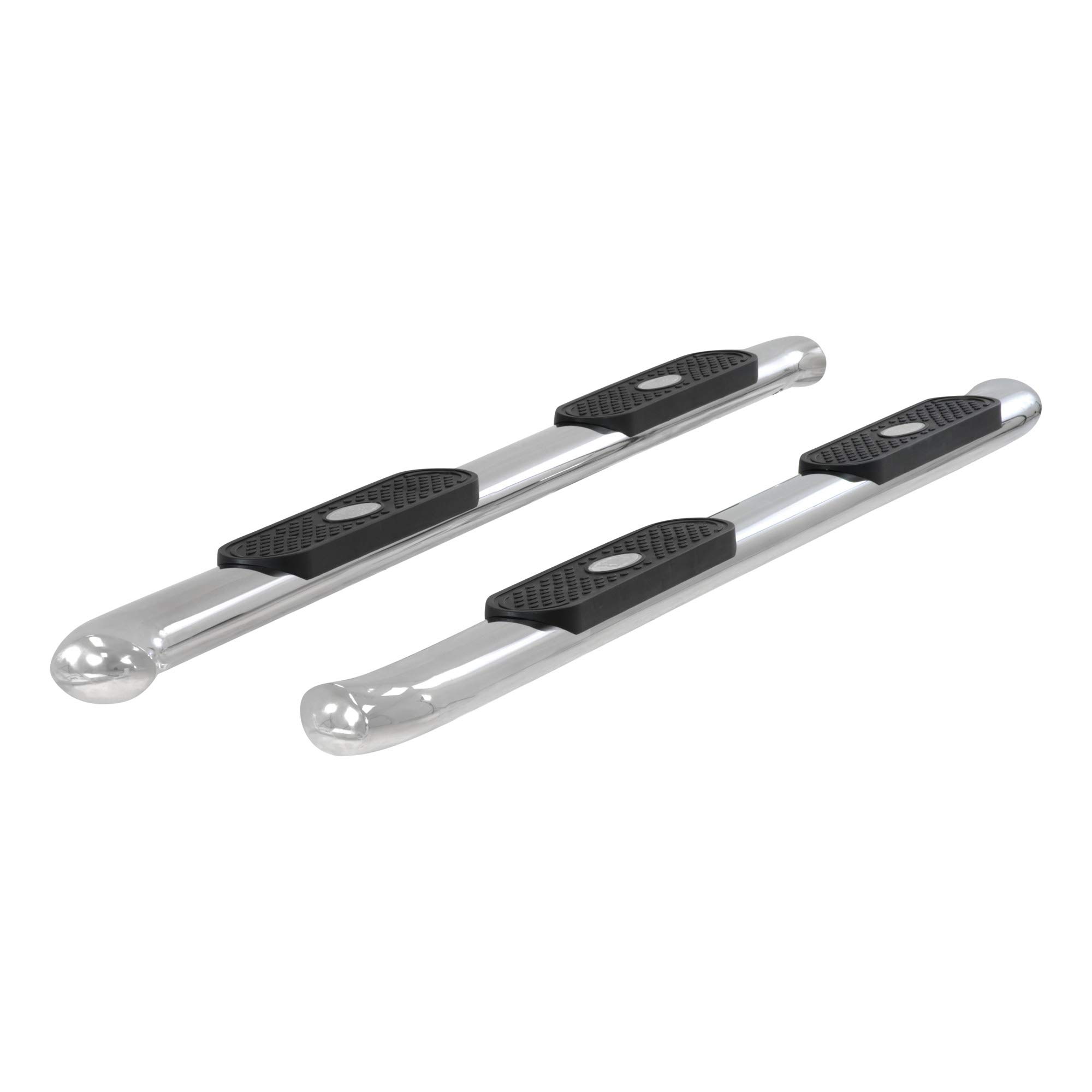 ARIES S225019-2 4-Inch Oval Polished Stainless Steel Nerf Bars, Select Dodge, Ram 2500, 3500