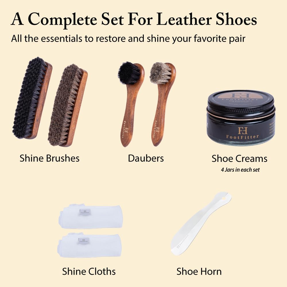 FootFitter Shoe Shine Valet Refill Set