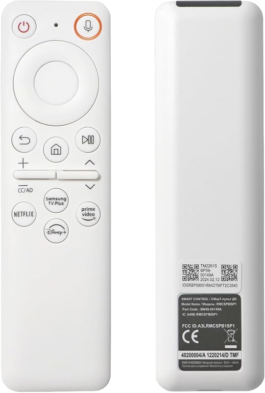 BP59-00149A TM2261S Replacement Freestyle Projector Voice Smart Remote Control Compatible with Samsung The Freestyle SP-LFF3CLA/SP-LSP38LA/SPLFF3CLA/SP-LSP3BLAXZA