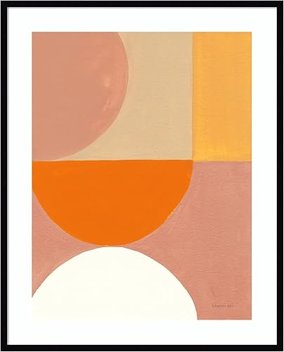 Miniatura 15 de Amanti Art Framed Wall Art Print 36x29 Retro Abstract V Bright by Danhui Nai, Abstract Wall Art, Modern Contemporary Decor, Large Poster Painting