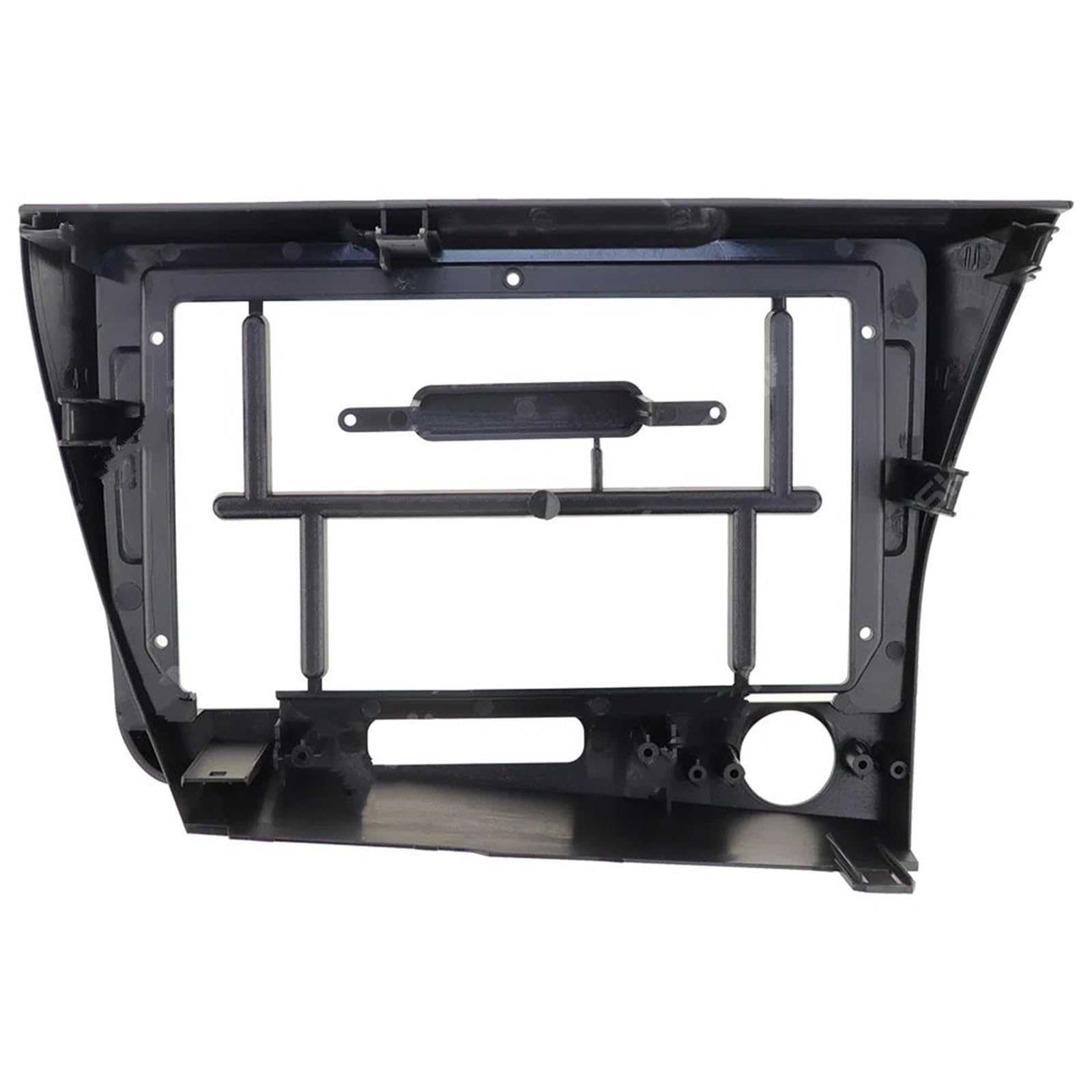 Juego de instalación de Radio Adaptador de Fascia para Marco Coche Compatible con Honda CRZ CR-Z, decodificador Caja CANbus, Kit Panel Montaje Radio Audi(Frame and Cable RHD)