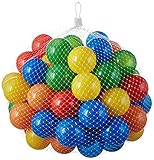 Durchmesser: 5,5 cm pro Ball 500 Stück bunte Bälle für Kinder, Babys und Tiere , 55mm Durchmesser Kinder ab 0
