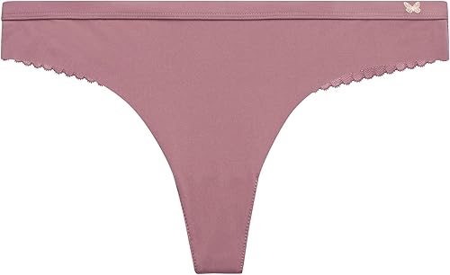 Miniatura 5 de Jessica Simpson Ropa interior para mujer paquete de 3 bragas de encaje de microfibra S-XL